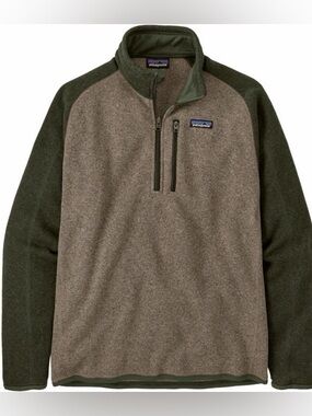 PATAGONIA MEN'S BETTER SWEATER 1/4-ZIP
FLEECE (SEABIRD GREY)-NWT